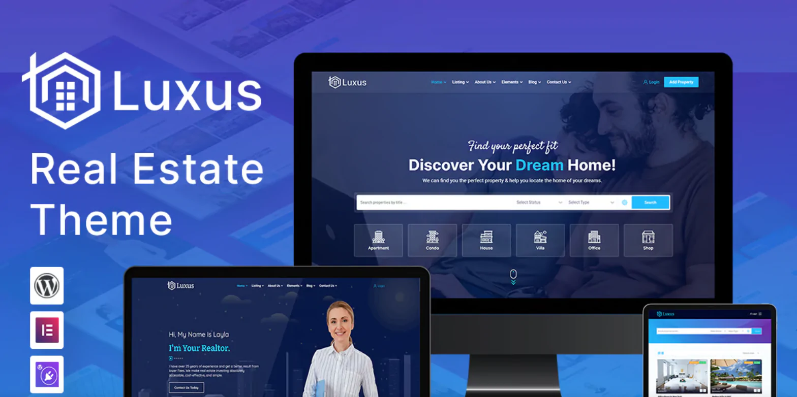 🏠  Luxus WordPress Theme: Building Your Real Estate Website