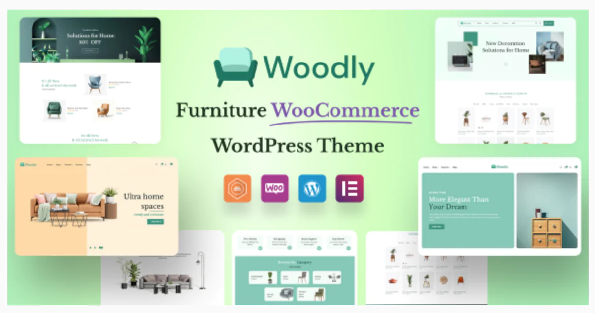 Woodly - Animated Furniture and Craft WooCommerce Theme Free Download