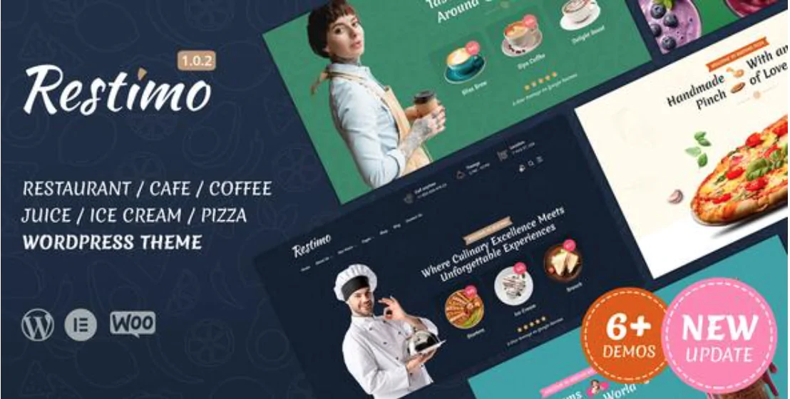 🍔 Restimo: Restaurant WordPress Theme Free Download