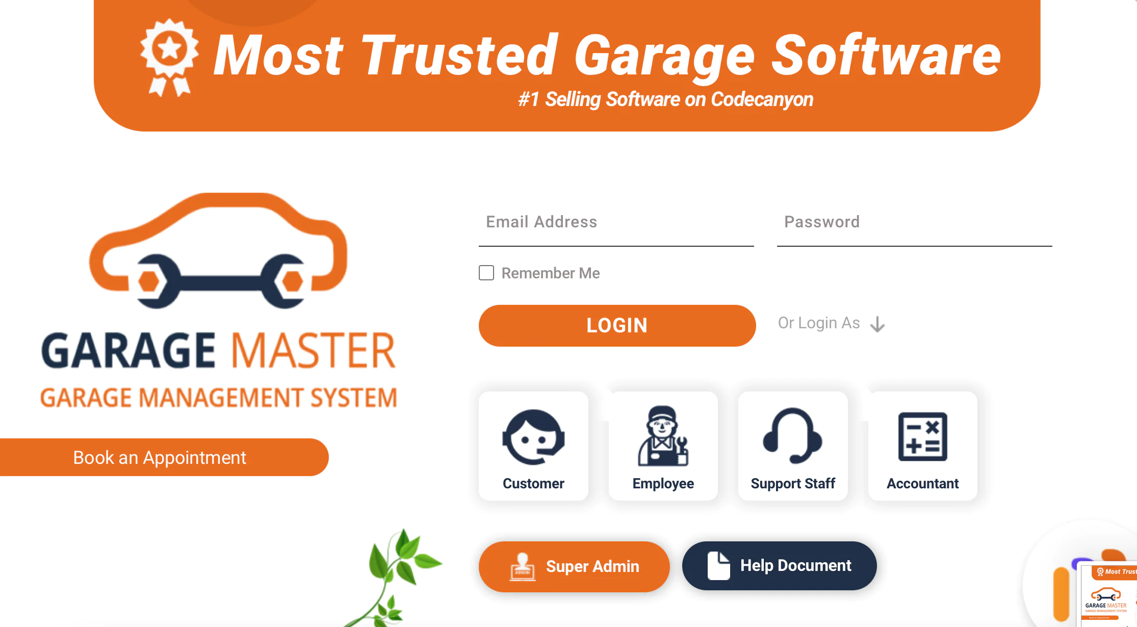 Garage Master - Garage Management System