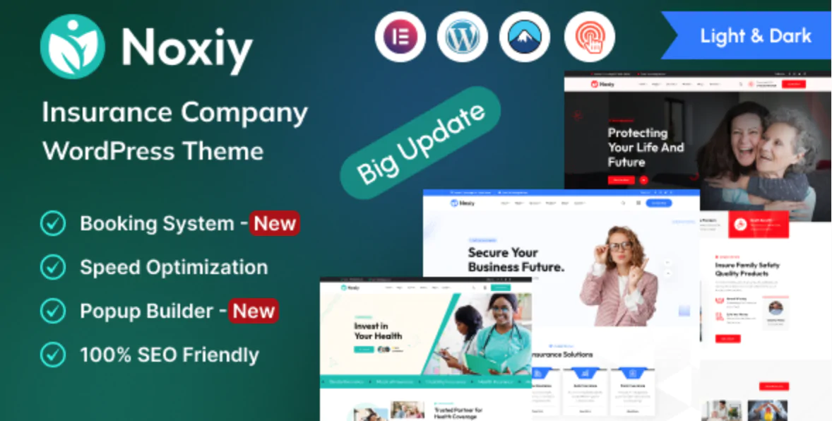 Noxiy: The Ideal WordPress Theme for Insurance Companies