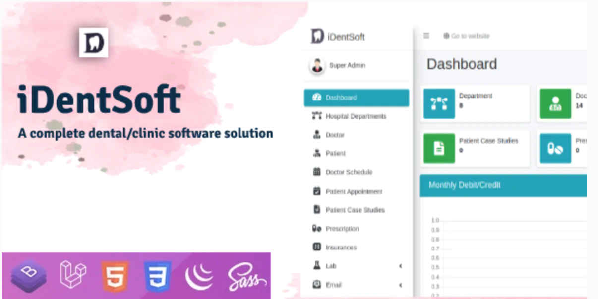 🦷 iDentSoft - Dental / Clinic Software Solution Free Download