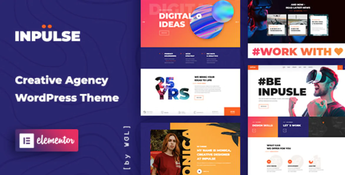 🎁 InPulse - Creative Agency WordPress Theme Free Download