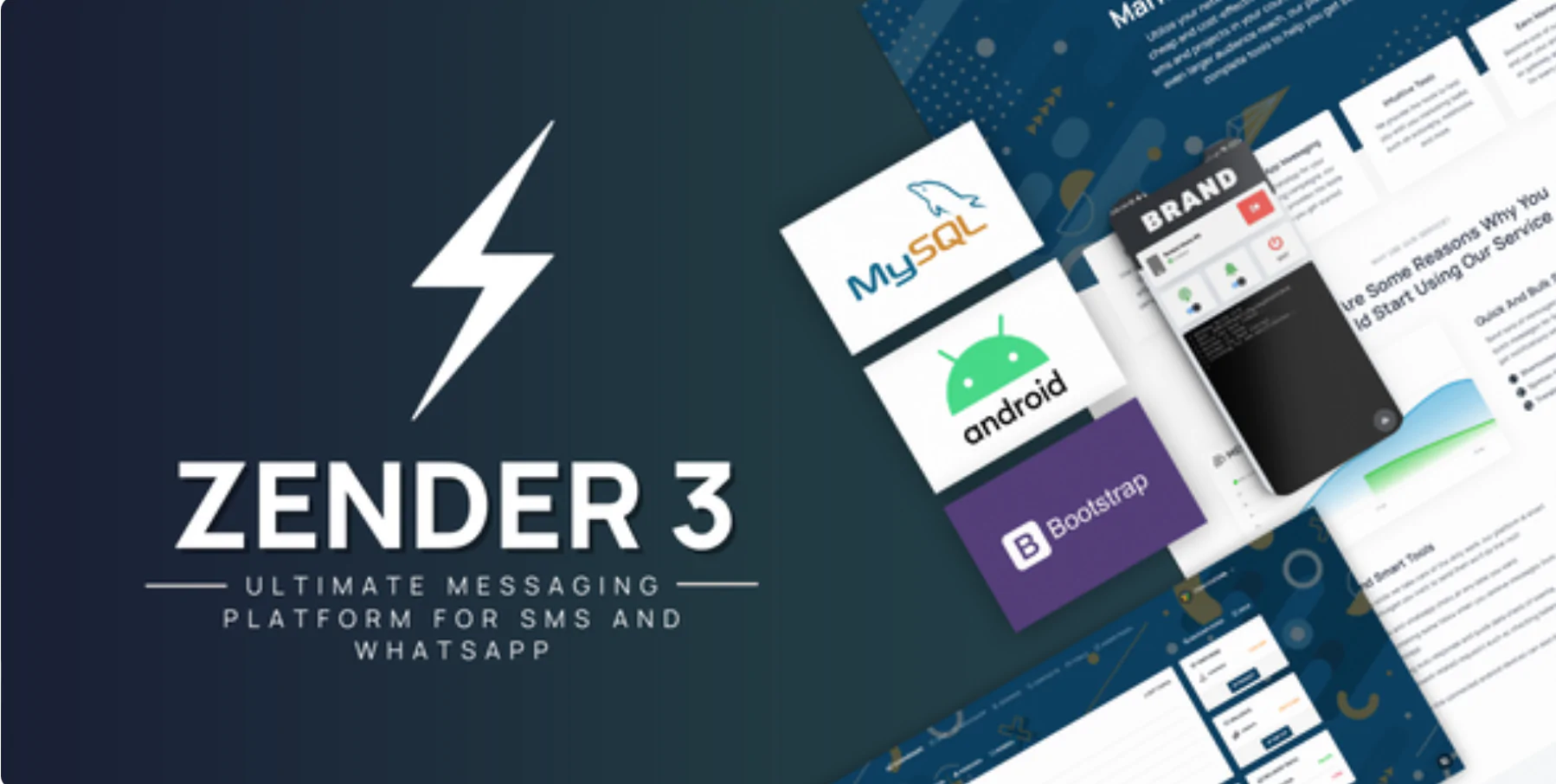 Zender - WhatsApp and SMS Messaging Platform and use Android as SMS Gateways (SaaS)