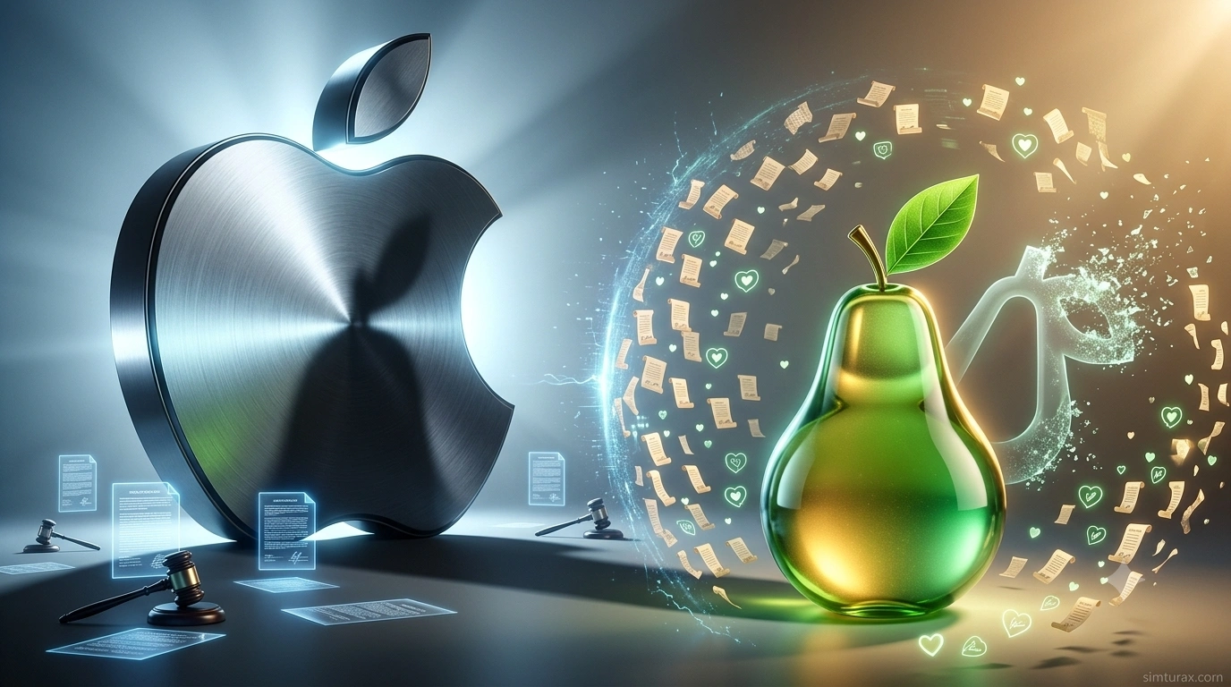 Apple Takes Legal Action Against Small Company Over Pear-Shaped Logo (Case Resolved)