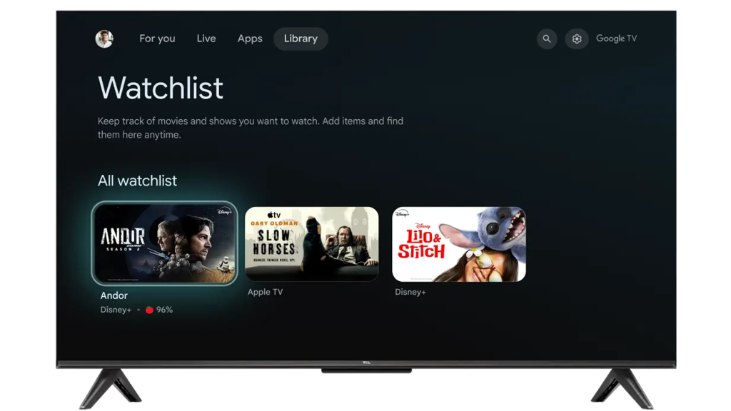 Android TV app grid vs. Google TV personalized home screen