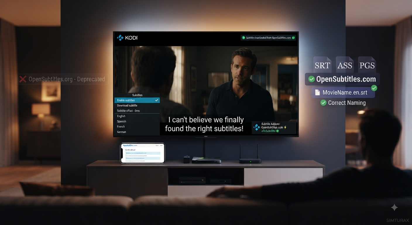 How to Fix and Setup Subtitles on Kodi in 2026 (Without Getting Blocked)
