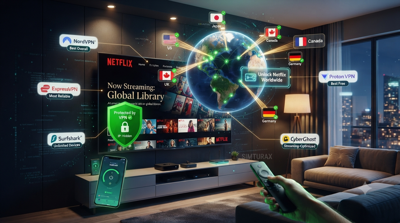 Best Netflix VPNs 2026 – Top 5 Picks Compared & Tested