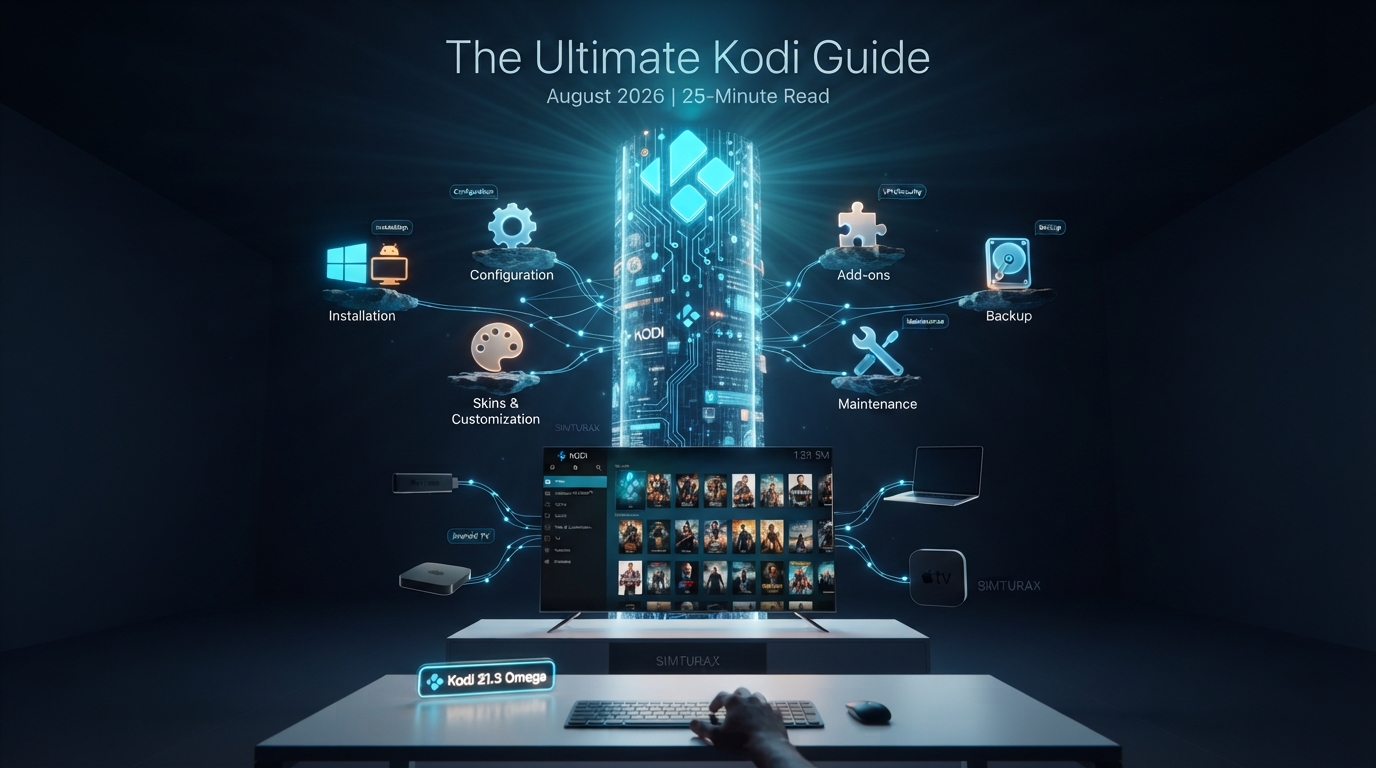 Ultimate Kodi Guide 2026: Install, Add-ons, Skins & Troubleshooting
