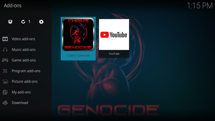 kodi-home-chains-genocide-kodi-addon