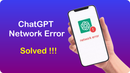 Network Error on ChatGPT
