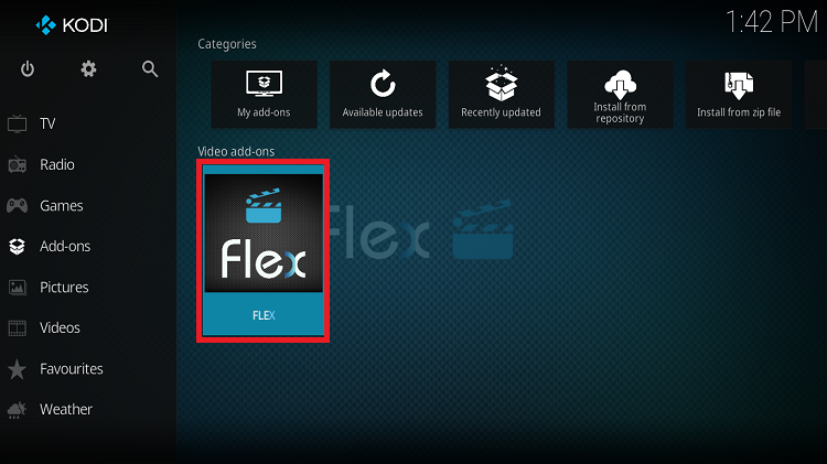 flex-add-on-kodi