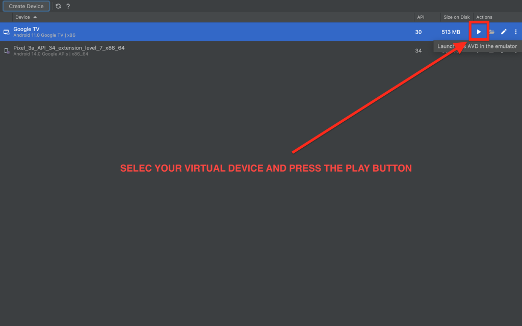 How to Install Google TV on MacOS With Android Studio