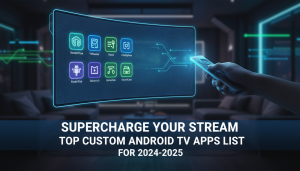 Custom Android TV Apps List