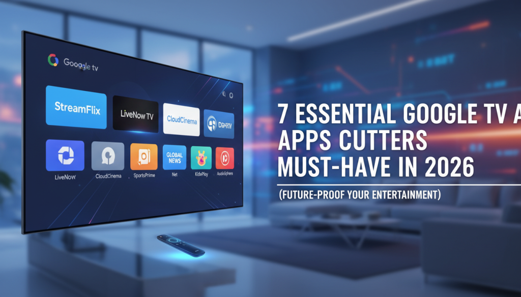Essential Google TV Apps Cord Cutters