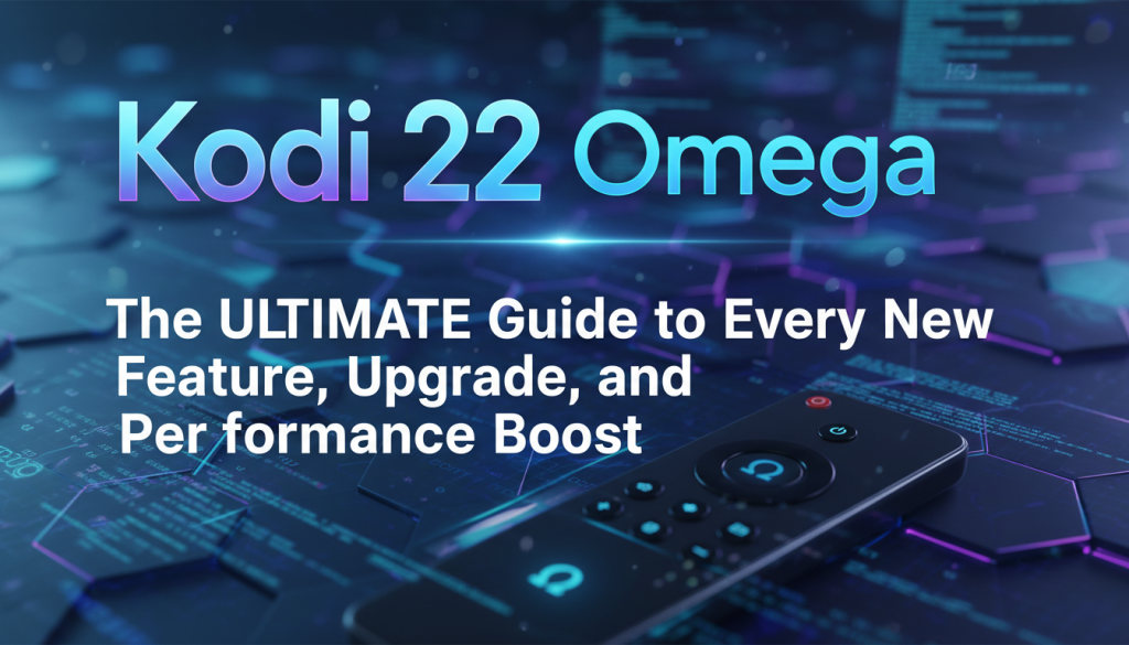 Kodi 22 Omega