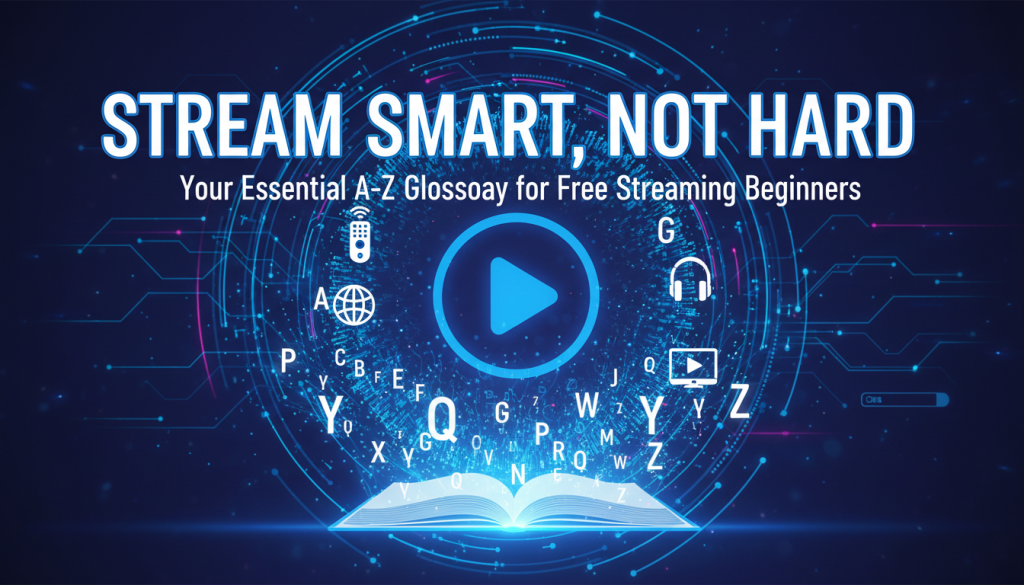 free streaming glossary for beginners