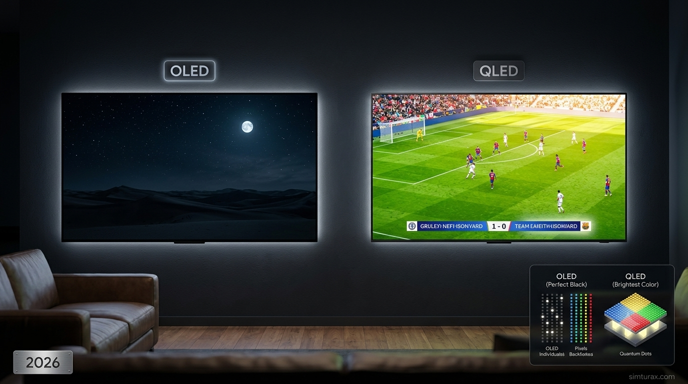 OLED vs QLED: Which Are the Best TVs for Gaming, Sports, or Movies? (2026 Updated Guide)