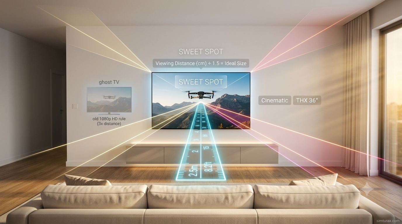TV Screen Size Guide 2026: How to Choose the Perfect TV for Your Room