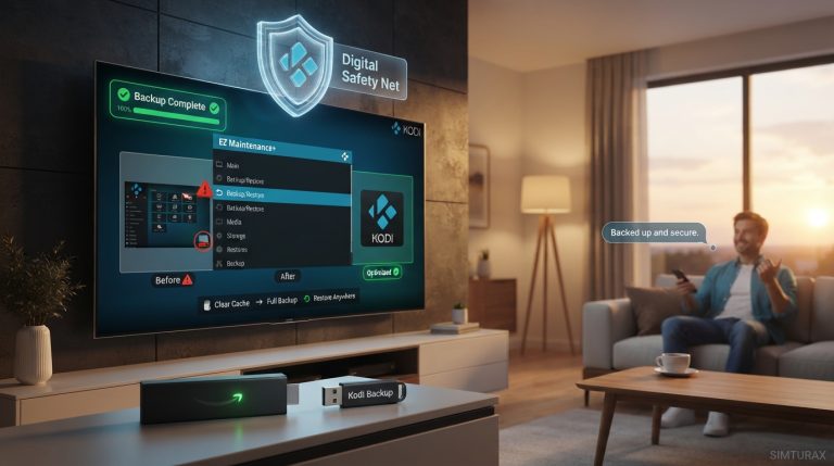 How to Back Up Kodi with EZ Maintenance+ Addon (2026)