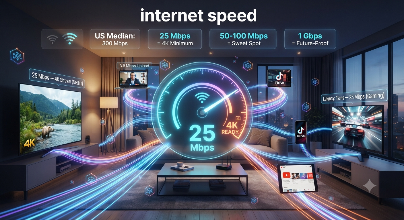 How Much Internet Speed Do You Really Need for Flawless 4K Streaming?