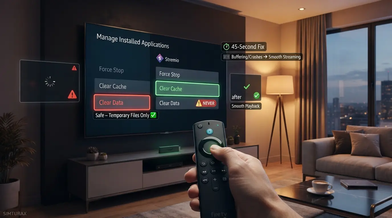 How to Clear Cache on Stremio App Firestick (2026 Blueprint)