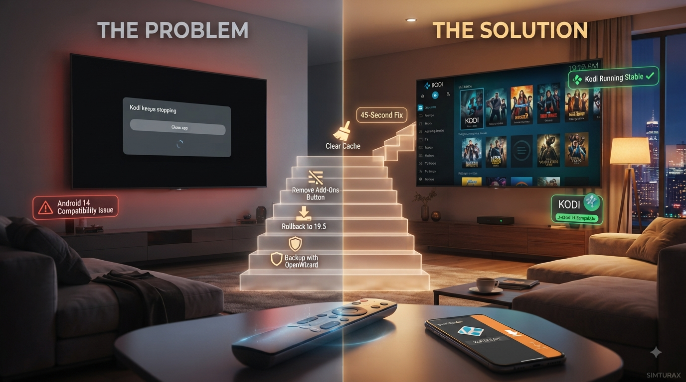 How to Fix Kodi Keeps Crashing on Android TV (2026 Blueprint)