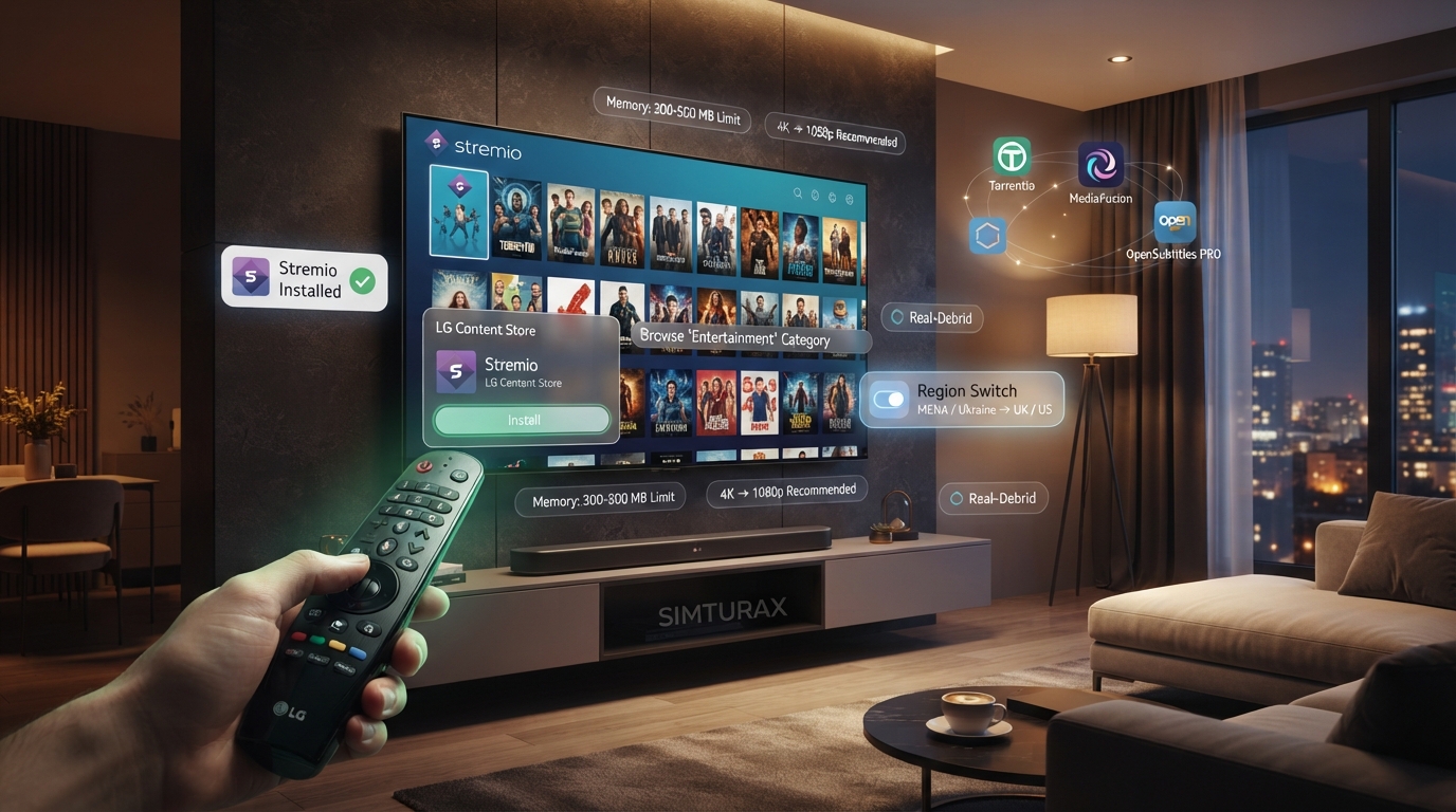 How to Install Stremio on LG Smart TV: webOS Native & Bypass Guide (2026)