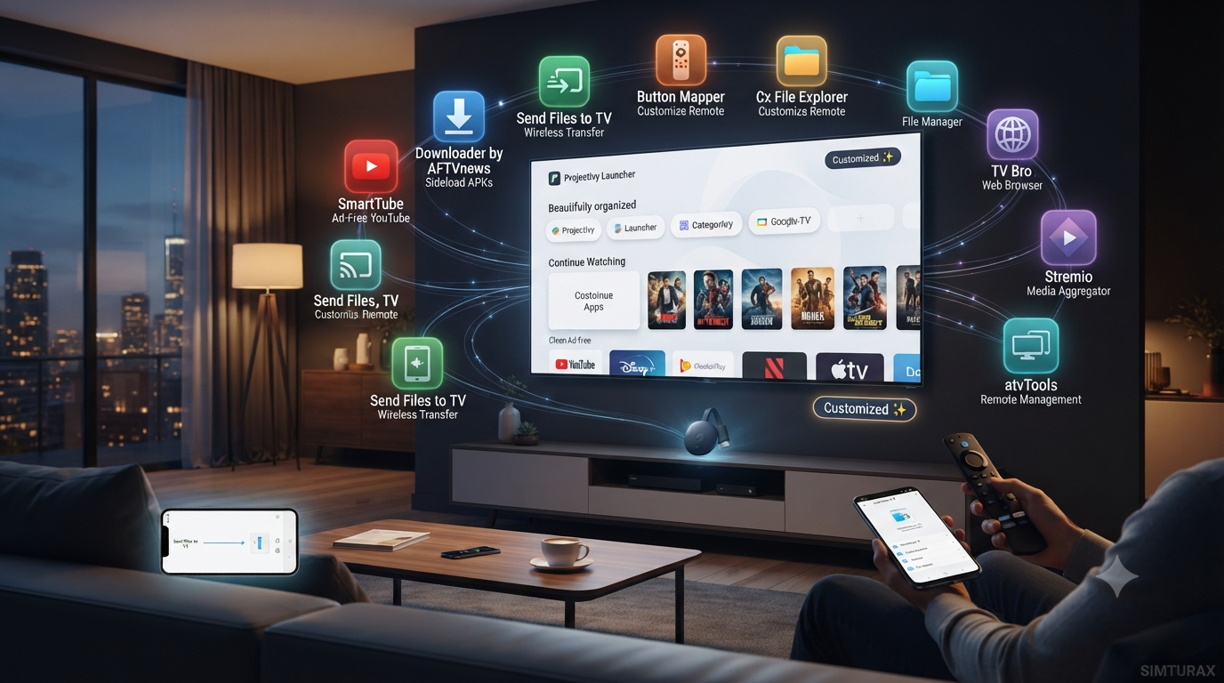 Must-have Apps For Google TV/Android TV (2026)- Working & Updated