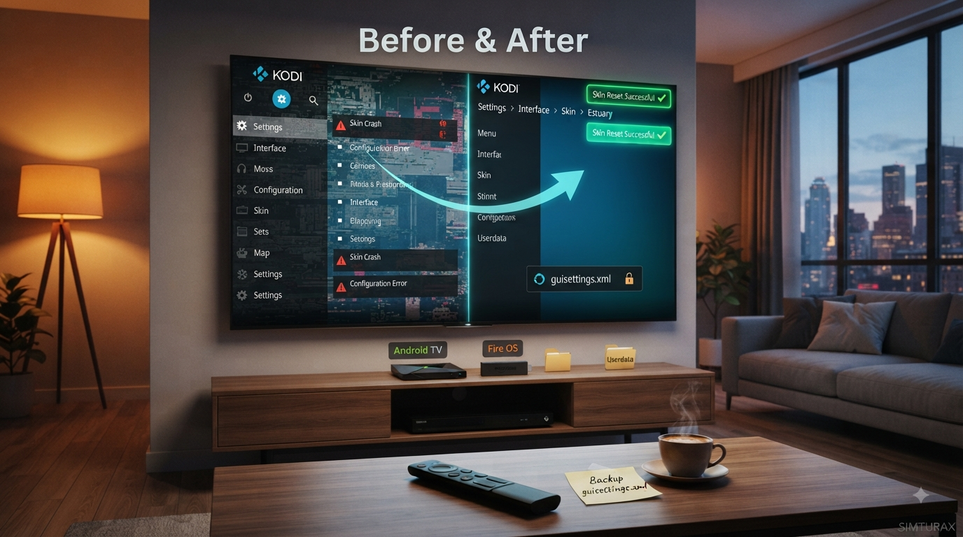 How to Reset Default Skin on Kodi (2026 Blueprint)